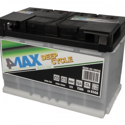 4MAX BATTERIES 75AH 4MAX